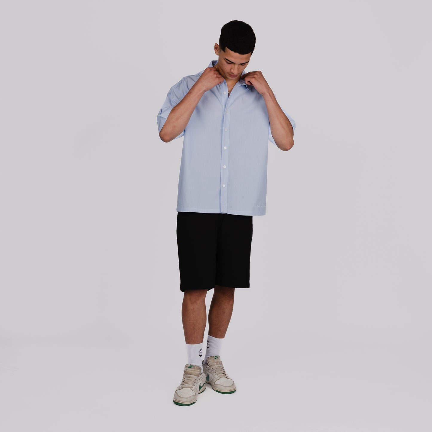 Button Up Stripe Shirt
