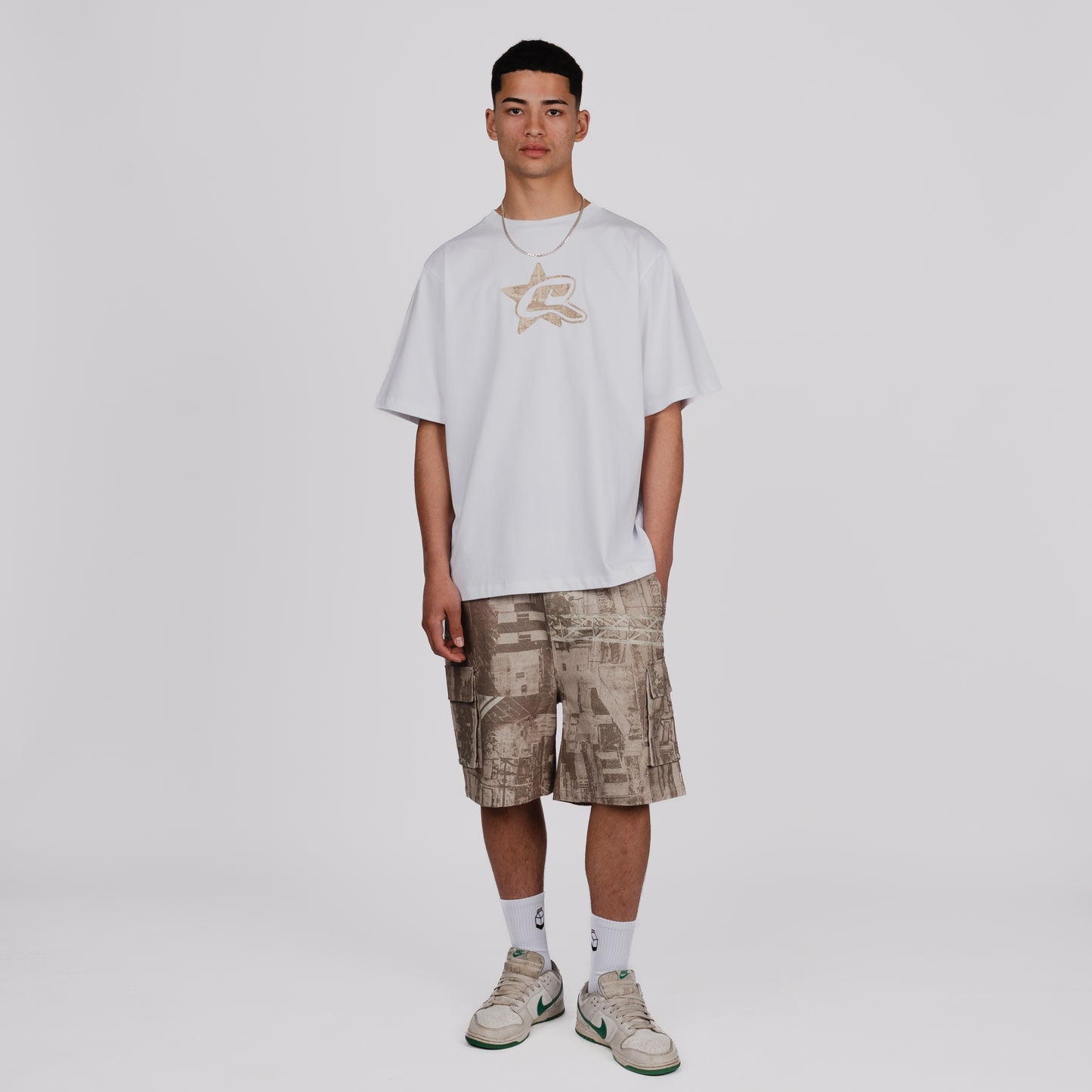 Camo Tee WHT
