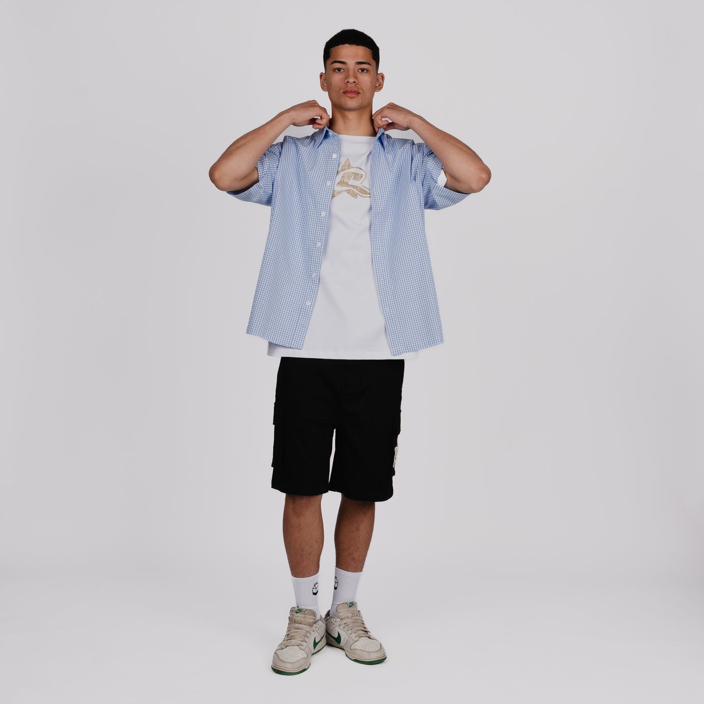 Button-Up Check Shirt
