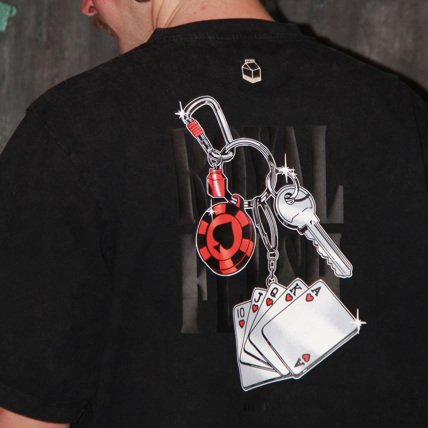 Royal Flush Wordmark Tee Heavy