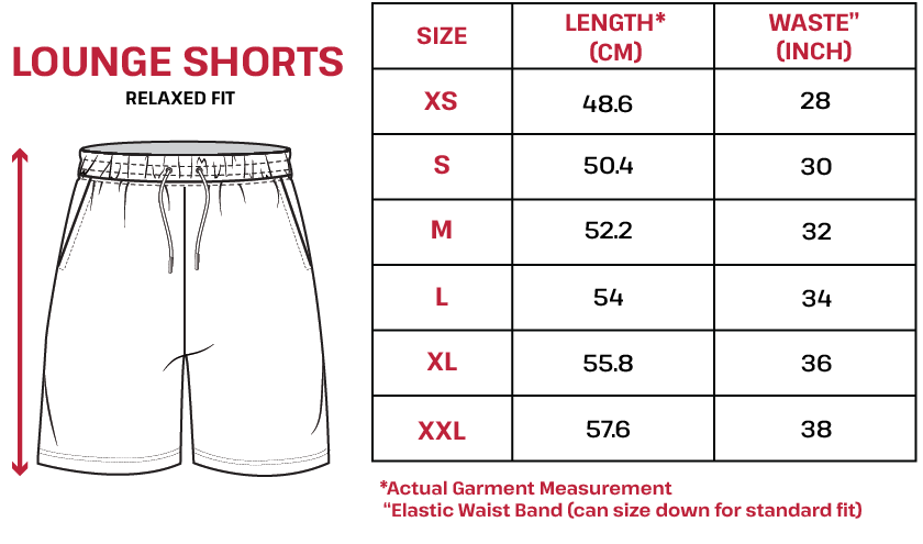 Drift Lounge Shorts Mid Weight