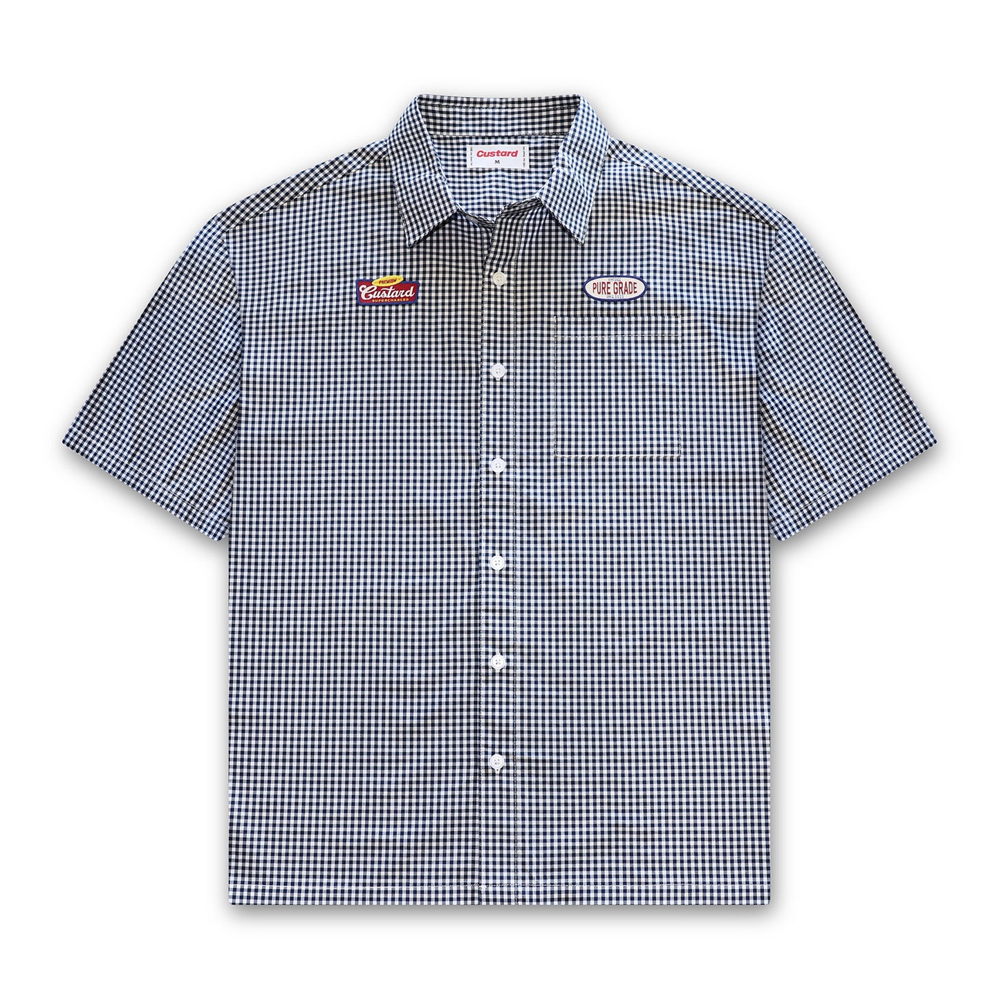 Checkered Button-Up Retro Shirt
