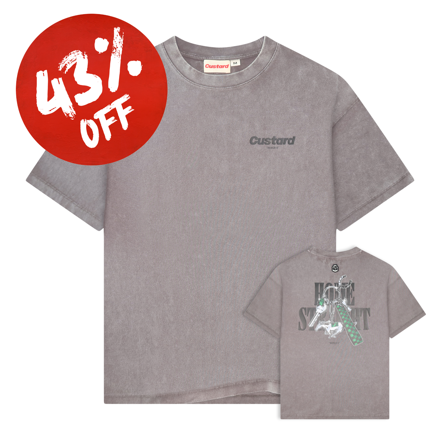 Home Straight Tee Heavy