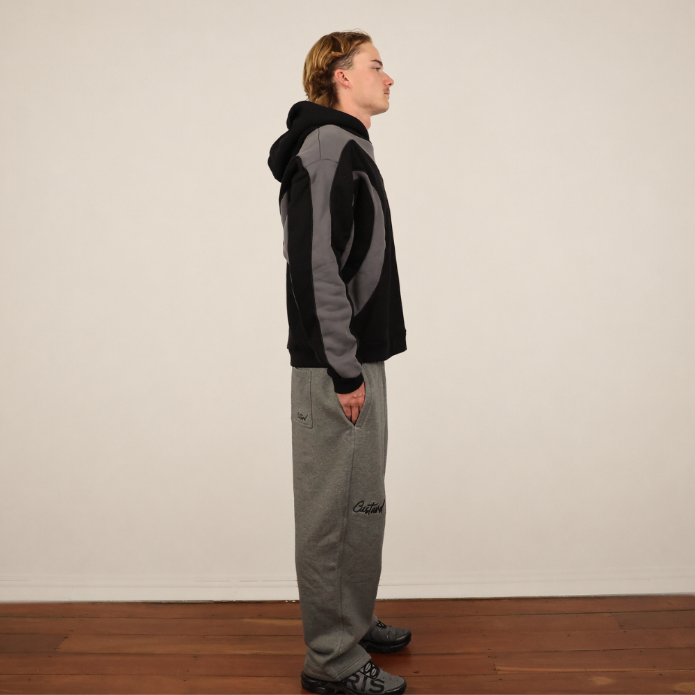 Baggy Track Pants Grey