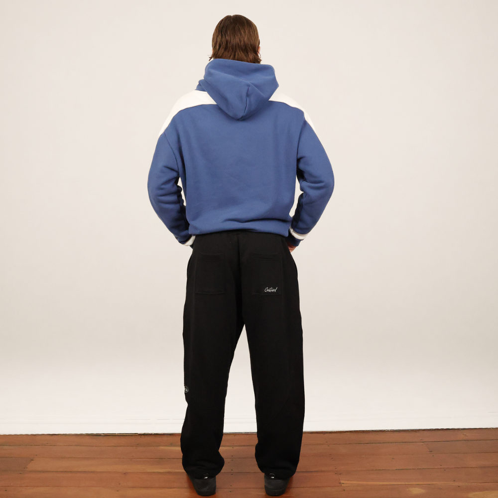 Baggy Track Pants Black