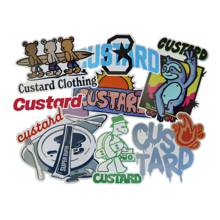 Custard Sticker Pack