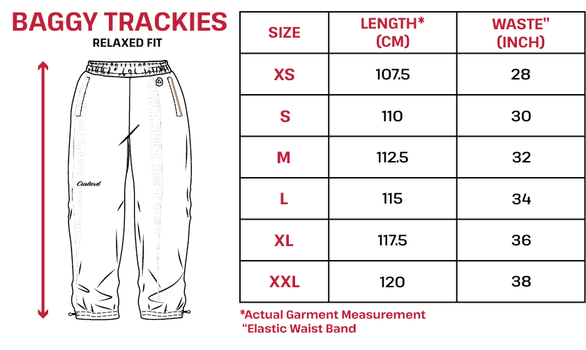 Baggy Track Pants Grey