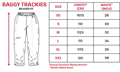 Baggy Track Pants Grey