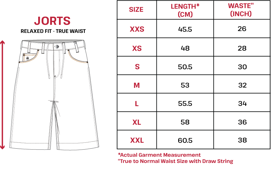 Classic Jorts Blue
