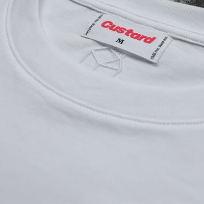 White Mike Tee Heavy