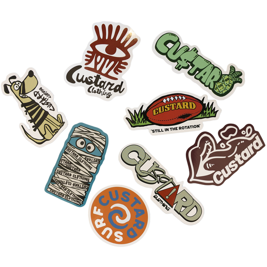 Custard Sticker Pack (B)