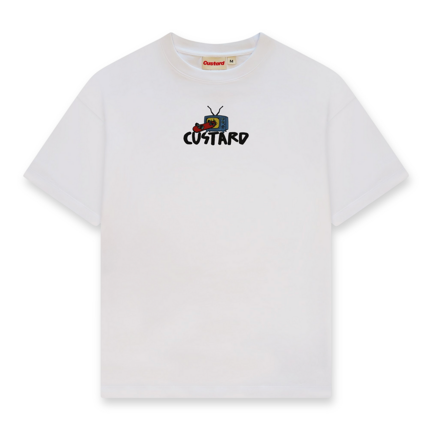 TV Tee Heavy WHT