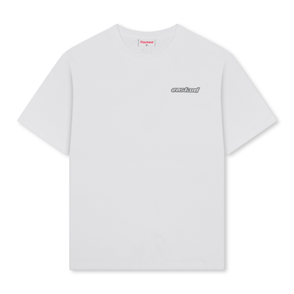 White Mike Tee Heavy
