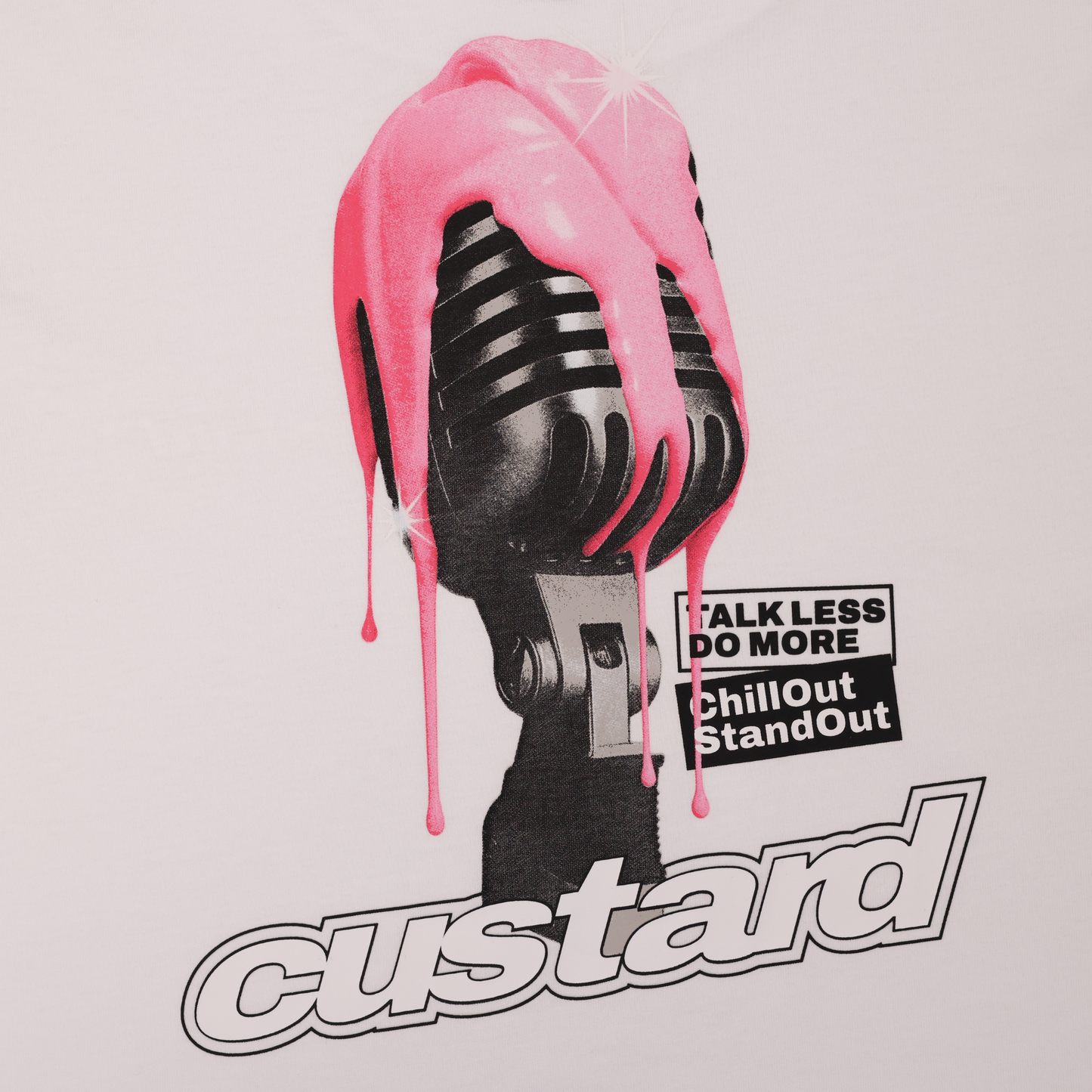 White Mike Tee Heavy