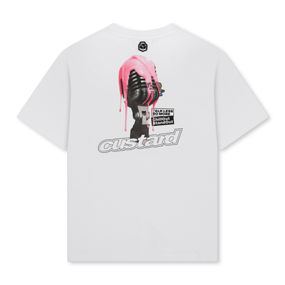 White Mike Tee Heavy