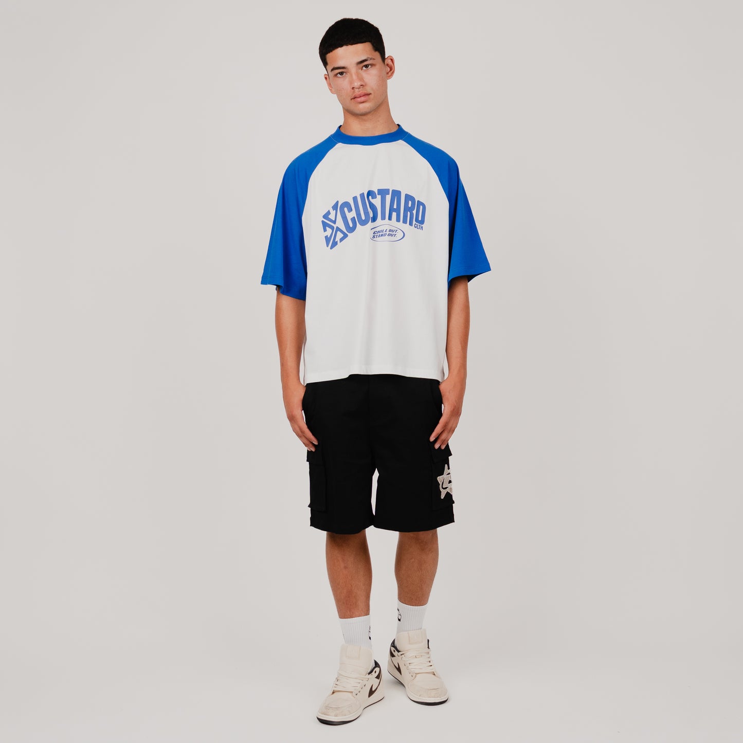 Baseball Tee Blue