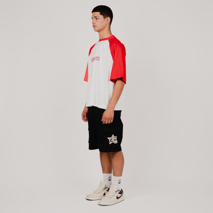 Baseball Tee Red