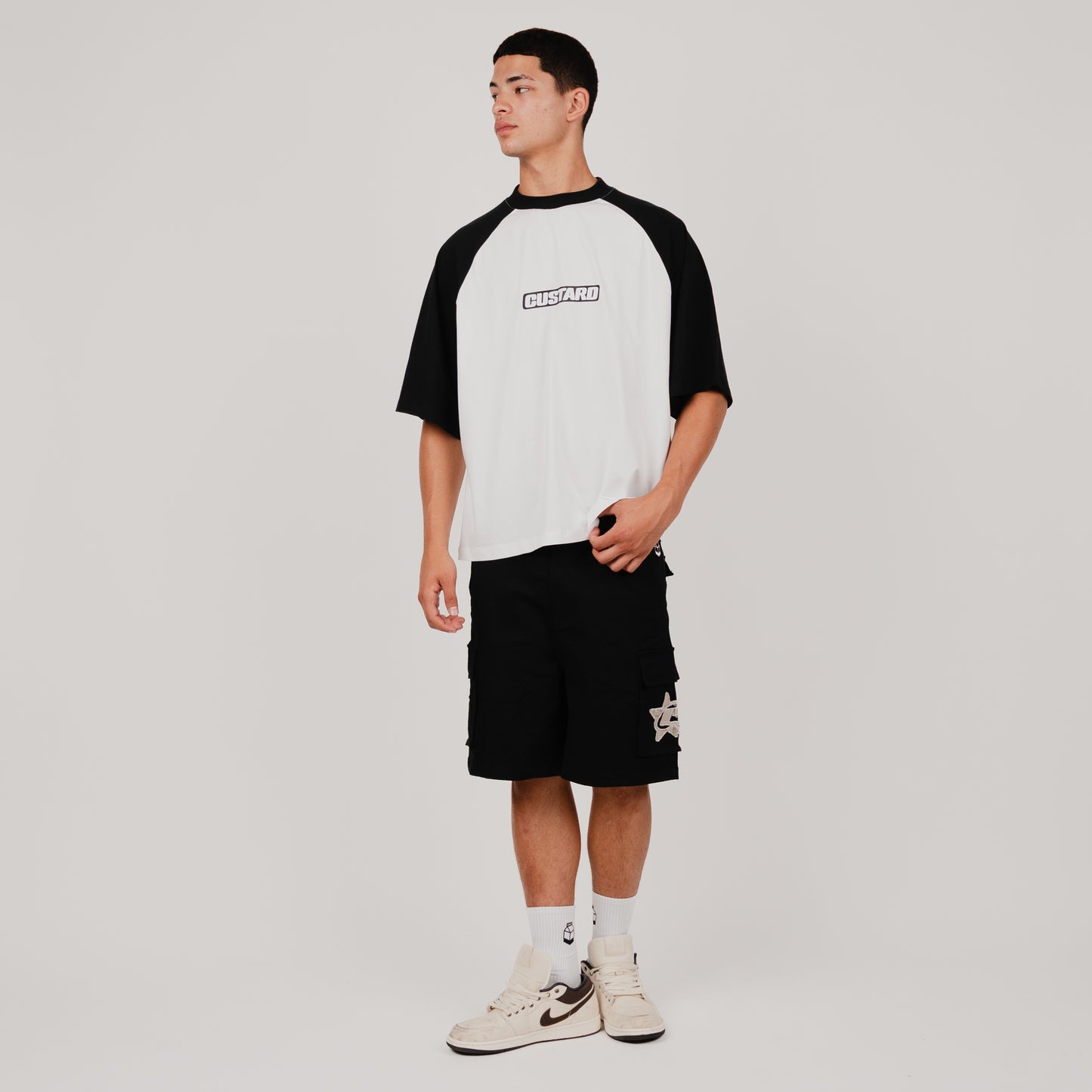 Baseball Tee Black